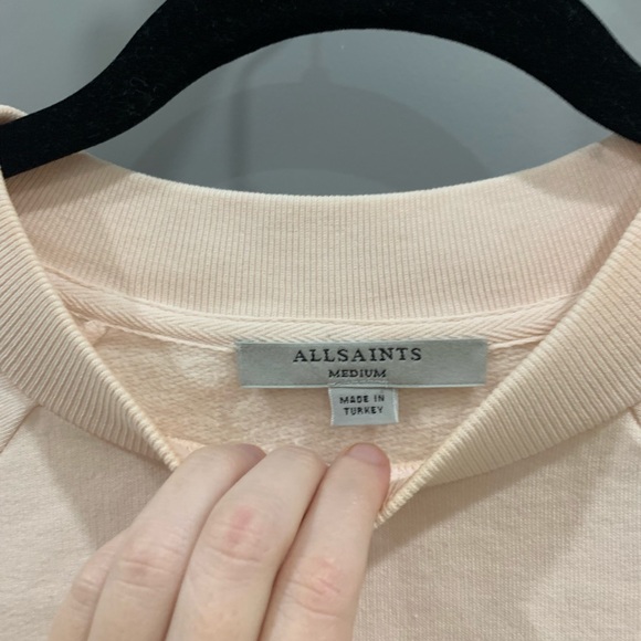 All Saints Leti Cropped Sweater - Picture 3 of 4